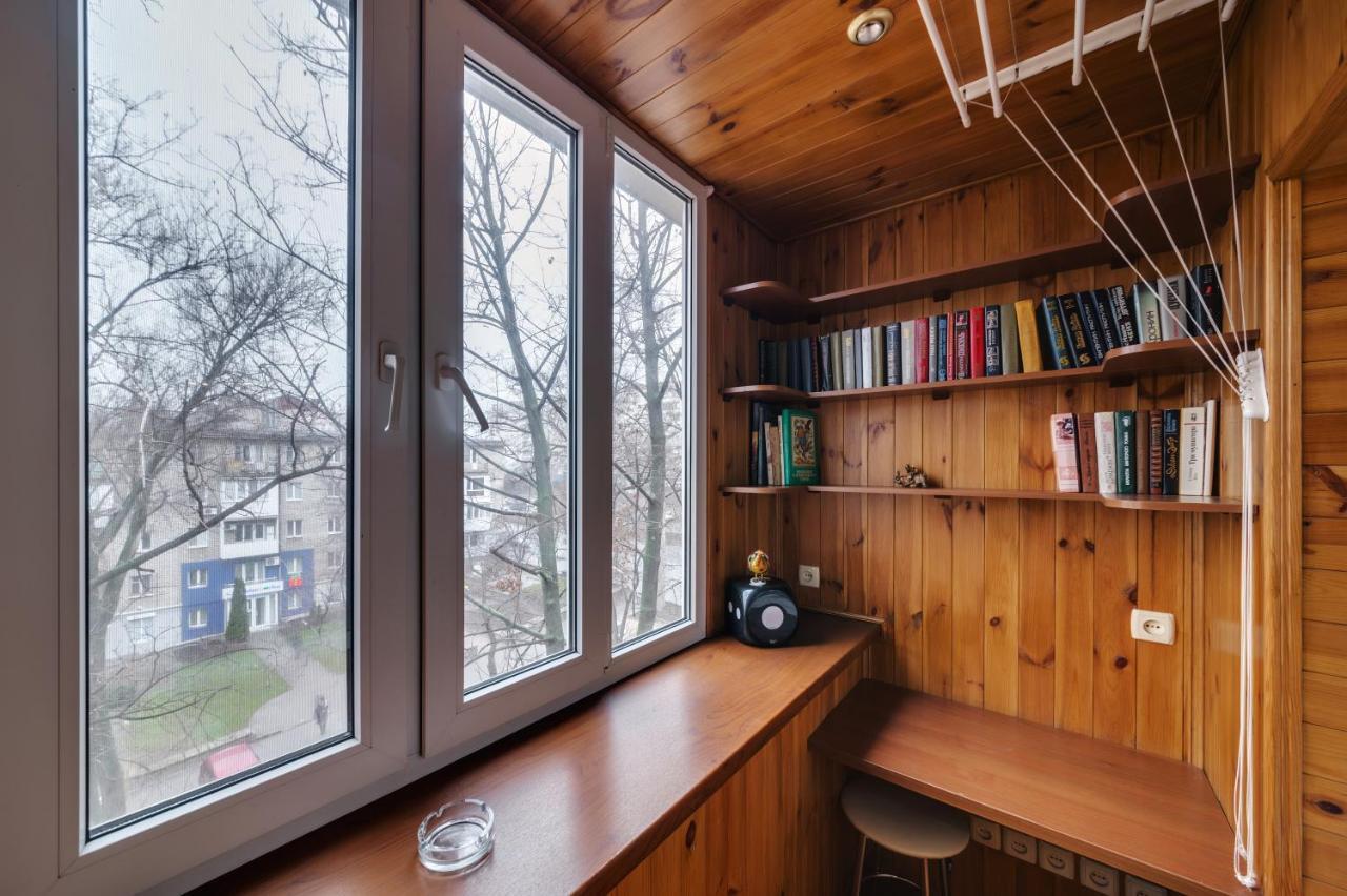Apartment - Sobornyi Prospect 93 Zaporizhia Dış mekan fotoğraf